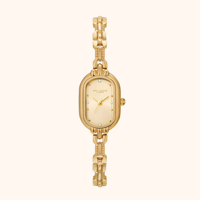 Amara · Reloj de Mujer Dorado Clásico