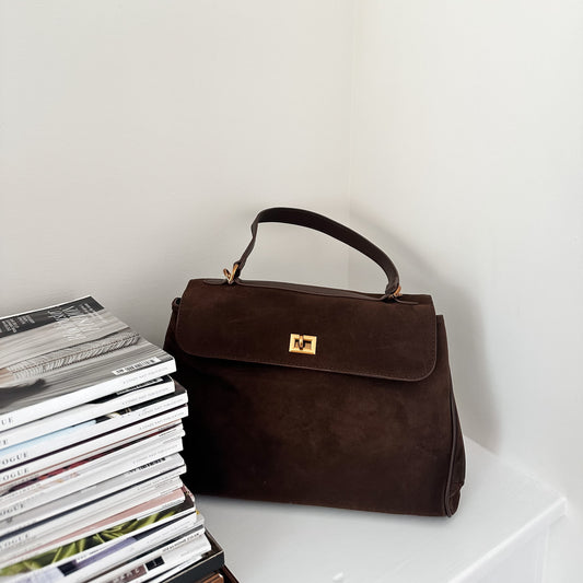 Clara · Bolso Bandolera de Ante Vegano