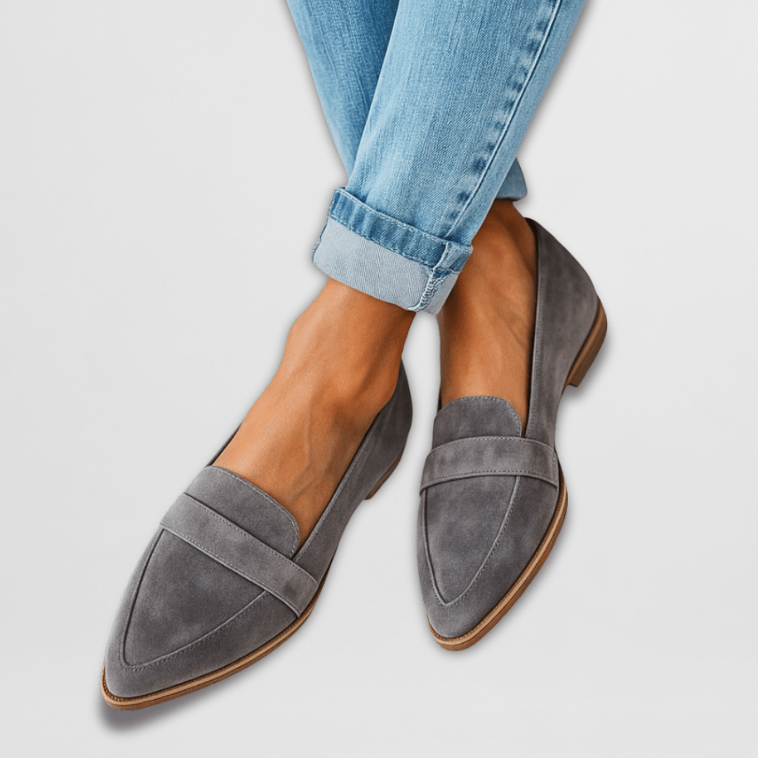 Teodora | Mocasines de ante suave
