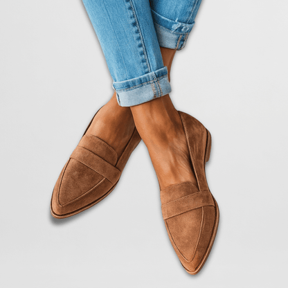 Teodora | Mocasines de ante suave