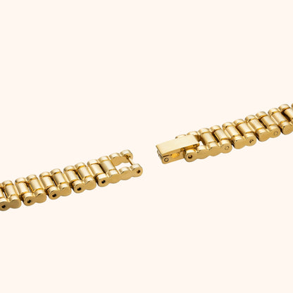 Aurora · Reloj de Mujer Dorado con Detalle de Perla