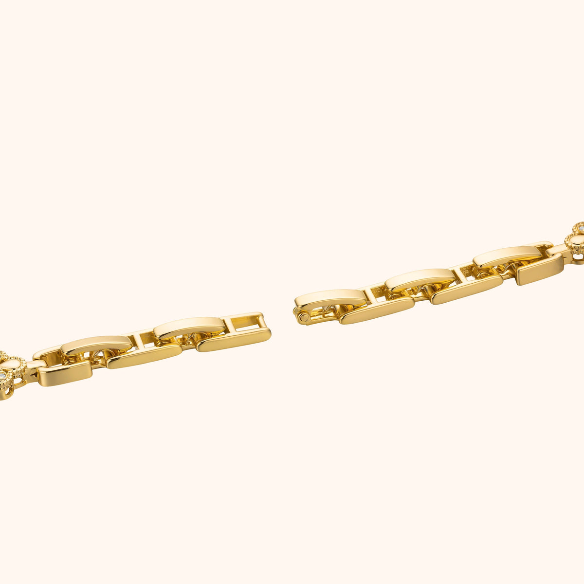 Odette · Reloj de Mujer Dorado con Esfera Blanca 23 mm