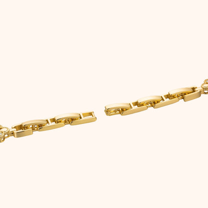 Odette · Reloj de Mujer Dorado con Esfera Blanca 23 mm