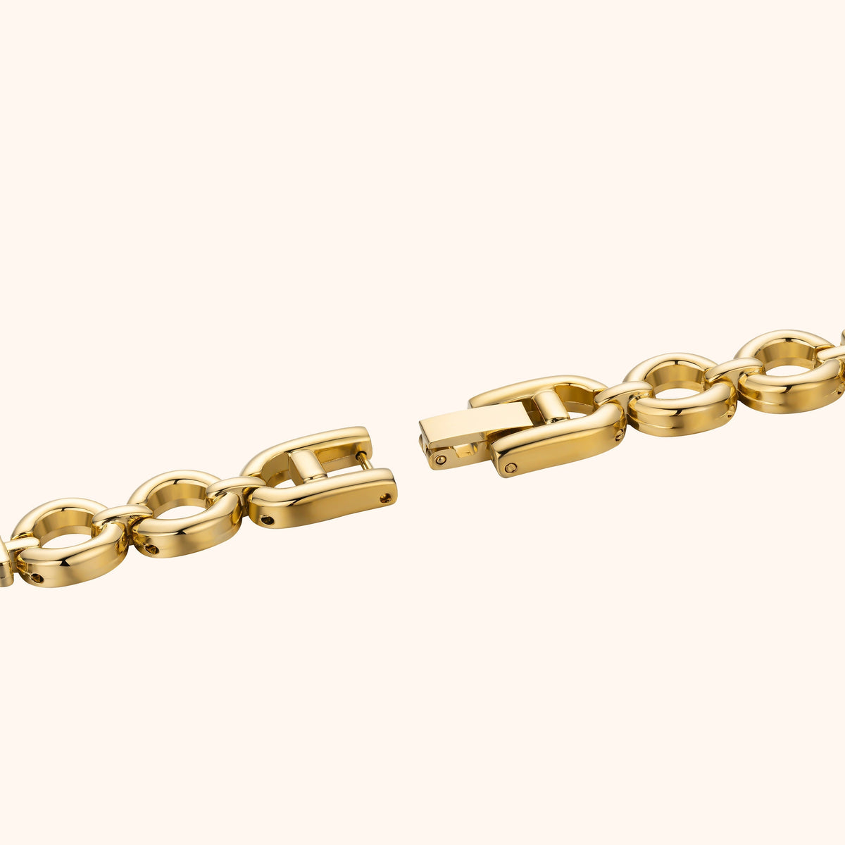 Celina · Reloj de Mujer Dorado con Brazalete Ajustable