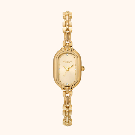 Amara · Reloj de Mujer Dorado Clásico
