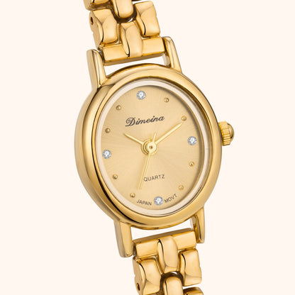 Isabella · Reloj de Mujer Dorado Minimalista