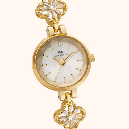 Odette · Reloj de Mujer Dorado con Esfera Blanca 23 mm