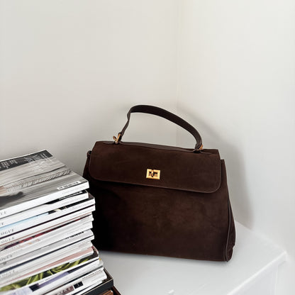 Clara · Bolso Bandolera de Ante Vegano