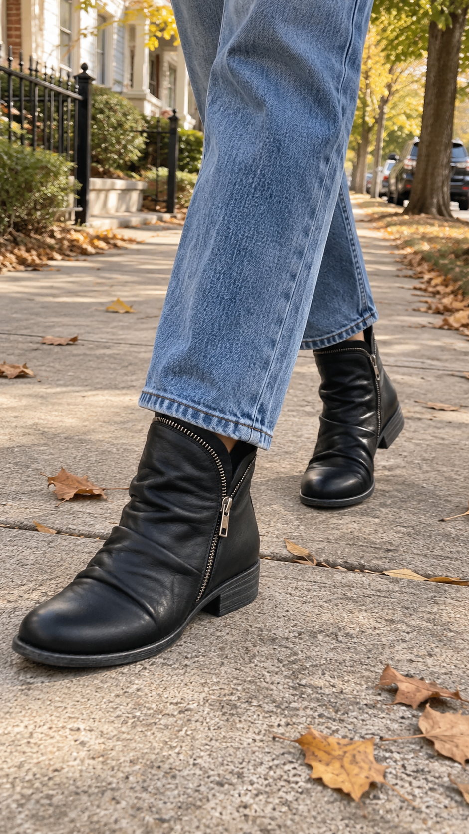 Melinda | Botines cómodos al tobillo